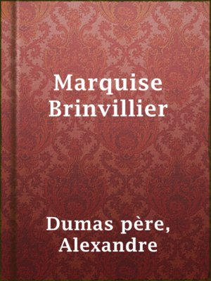 Marquise Brinvillier - ebook